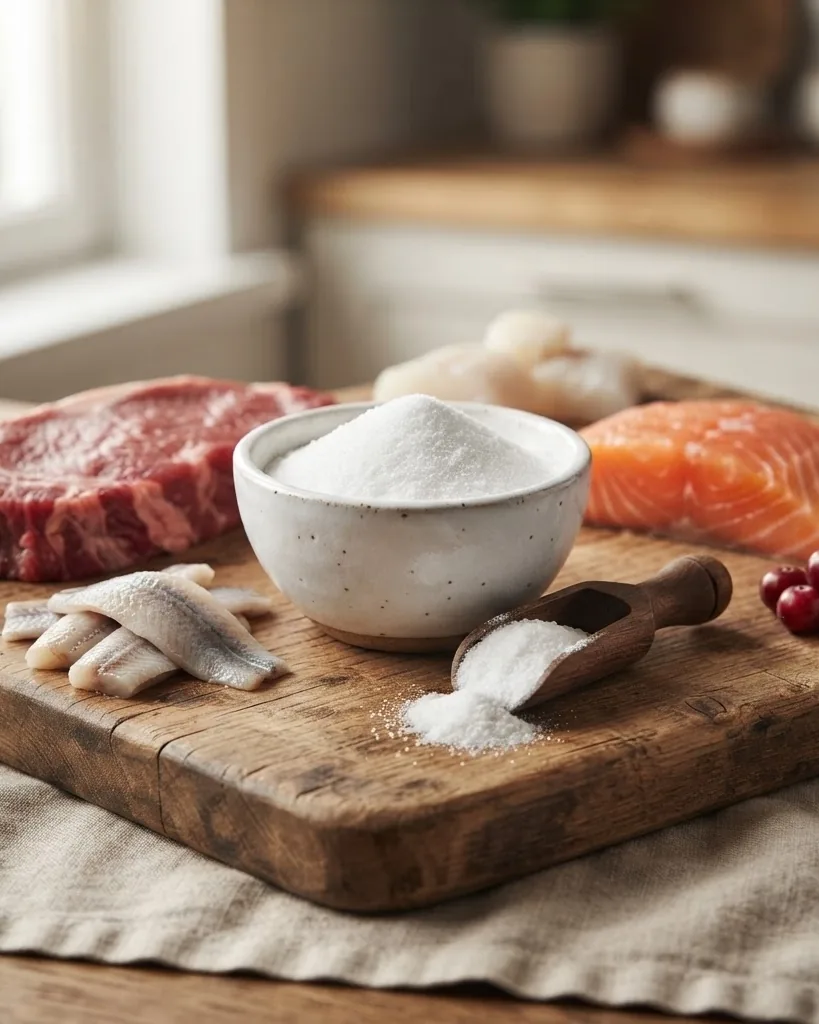 Close-up illustrating what creatine actually is, and where your body gets it