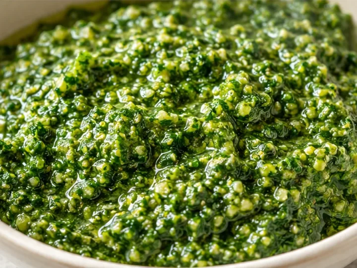 5-Minute Vegan Kale Pesto