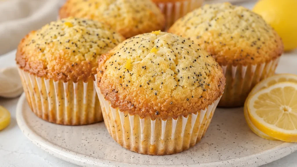 Sunny Lemon Poppy Seed Muffins: Zest & Joy!