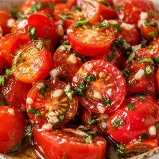 5-Ingredient Marinated Tomatoes: Flavor Explosion! Marinated tomatoes: craft these incredibly flavorful 5-ingredient tomatoes in minutes. Perfect for salads, ap
