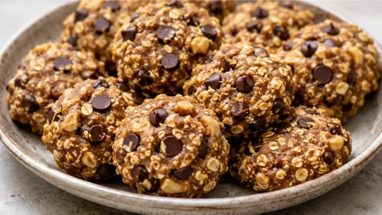 No-Bake Chocolate Chip Cookies in 15 Mins!