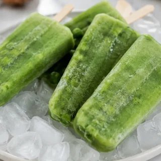 ️ Sweet Pea Pops: Chilled Summer Snack - Pea Pops: craft these incredibly simple and healthy frozen treats with just two ingredients. Perfect for a quick, cool