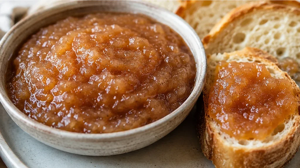 Autumn Glow Pear Apple Butter! So easy! Pear Apple Butter: make this smooth and naturally sweet spread in minutes. A healthy, delightful treat for toast or yogu