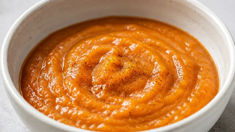 Sweet Persimmon Puree: A Taste of Autumn Sunshine!