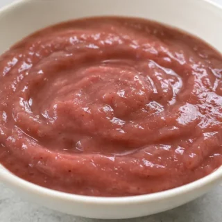 Sweet Plum & Banana Puree for Baby - plum banana puree - Plum banana puree: craft this naturally sweet and smooth fruit blend perfect for introducing solids to