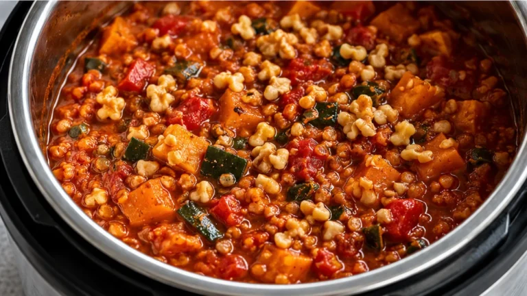 Instant Pot Pumpkin Walnut Chili