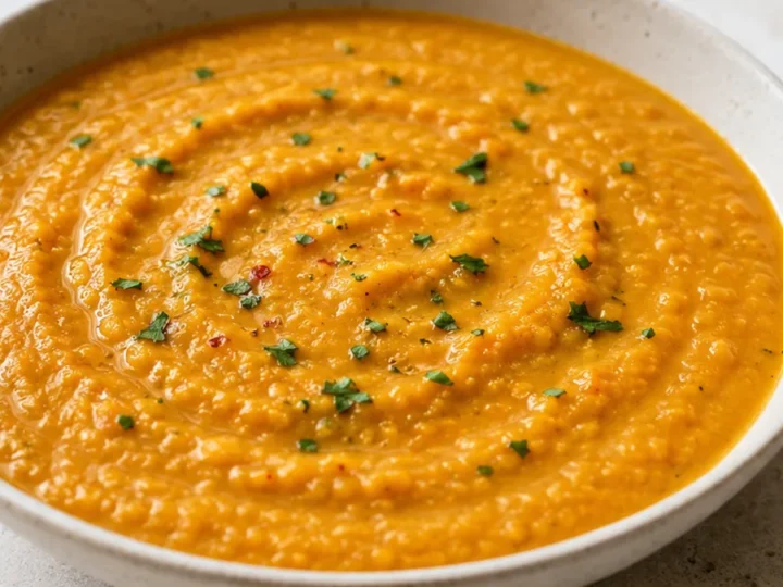 Creamy Red Lentil Puree: Cozy & Delicious!