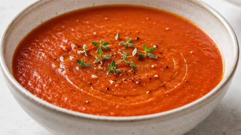 Roasted Tomato Soup: Comfort in a Bowl