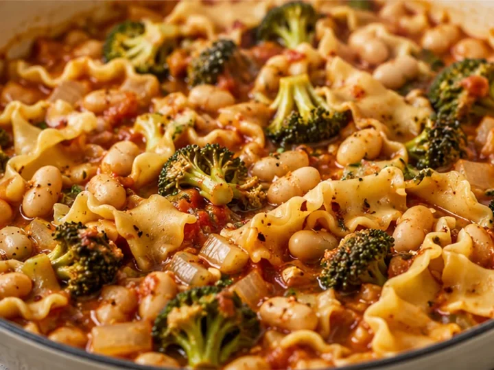 Stovetop Lasagna with Broccoli & Beans