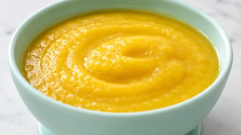 Sunshine Squash Puree for Babies