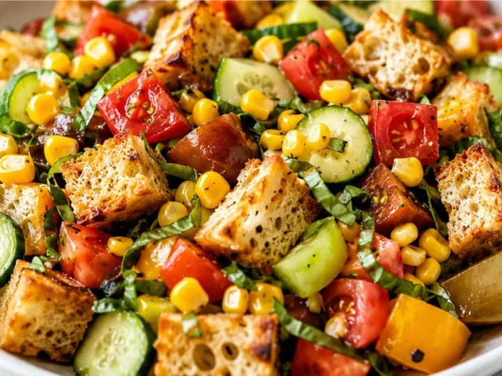 This Tomato Bread Salad is a Summer Dream!