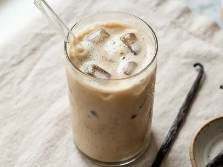Dreamy Vanilla Bean Iced Coffee