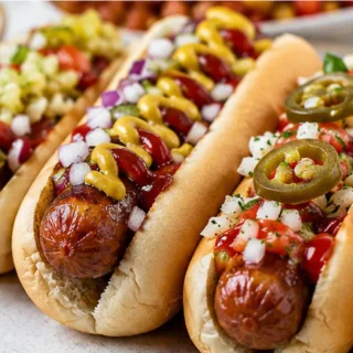Crispy Air Fryer Vegan Dogs: Quick & Easy! - vegan hot dogs
