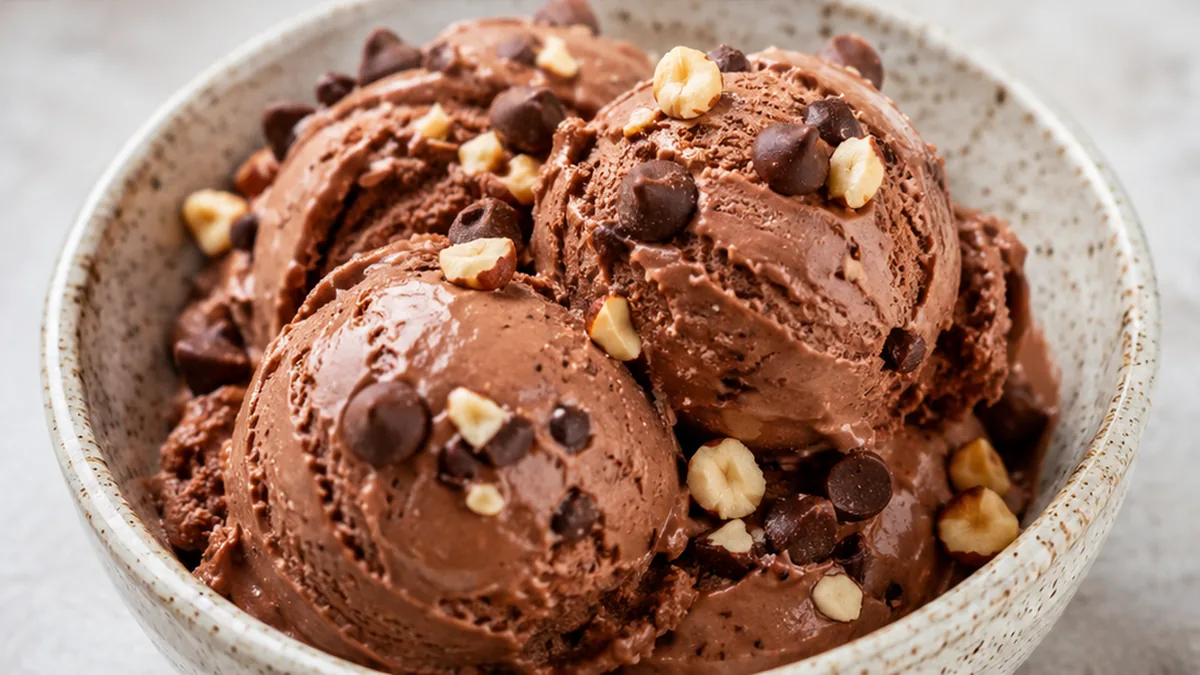 Vegan Nutella Ice Cream – So Creamy! Vegan Nutella ice cream: whip up this irresistibly creamy and rich frozen treat. Made with real hazelnuts and coconut milk,