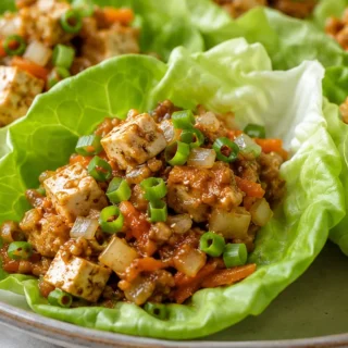 Sizzling Vegetarian Lettuce Wraps: Fresh & Flavorful! Vegetarian lettuce wraps: master these fresh and healthy wraps with a savory tofu and veggie filling in un