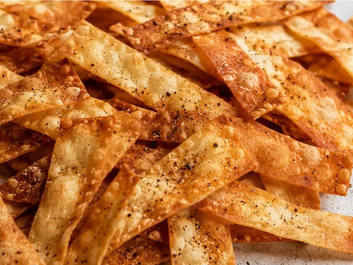 Crispy Air Fryer Wonton Strips