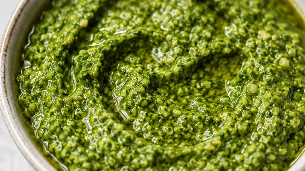 Zesty Arugula Pesto: Fresh & Fast! Arugula pesto: craft this fresh and peppery sauce in minutes. Perfect for pasta, sandwiches, or as a healthy dip.