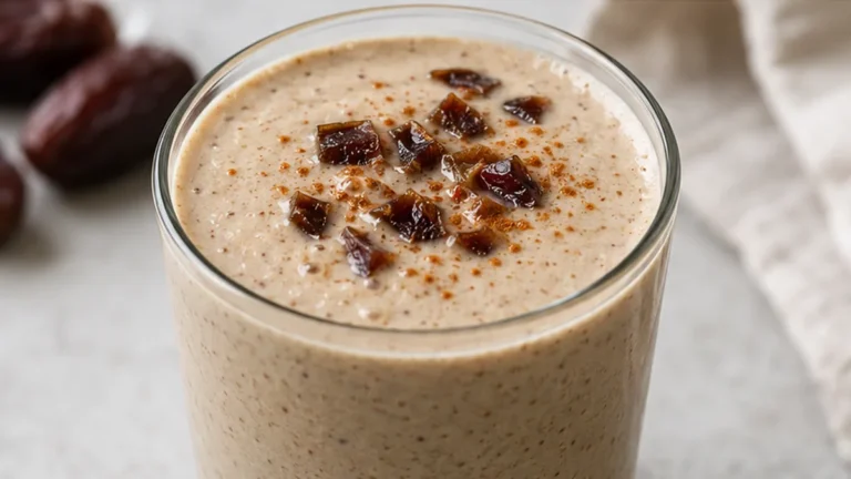 Date Shake: Your 3-Ingredient Dream!