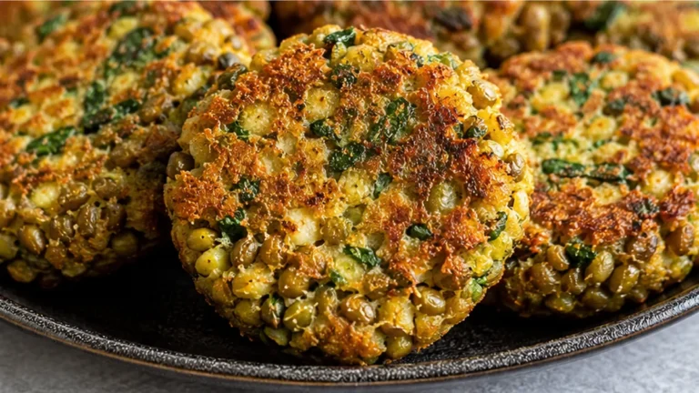 Crispy Moong Tikki: Vegan Snack