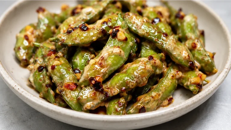 Kickin’ Chili Crisp Edamame Snack!