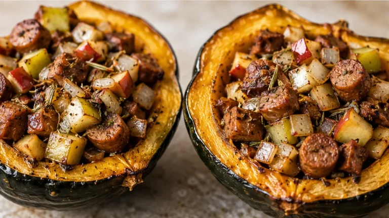 Cozy Vegan Stuffed Acorn Squash: Fall’s Best Meal!