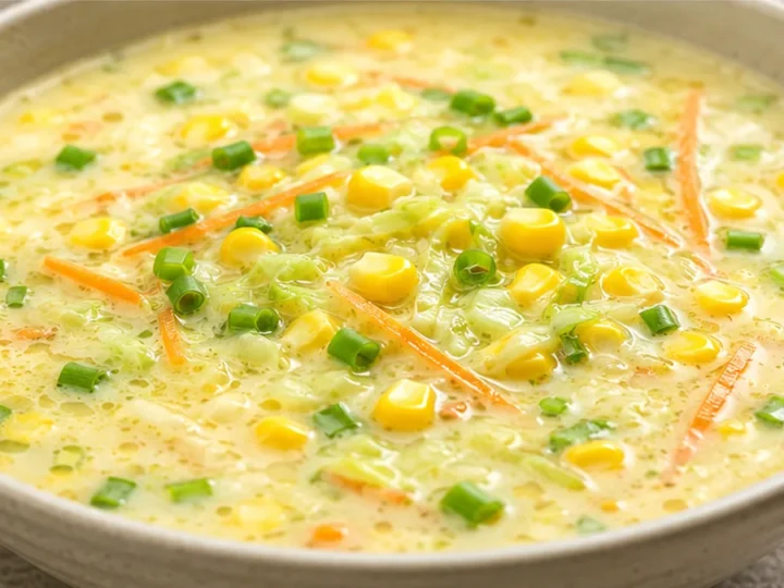 Creamy Sweet Corn Soup