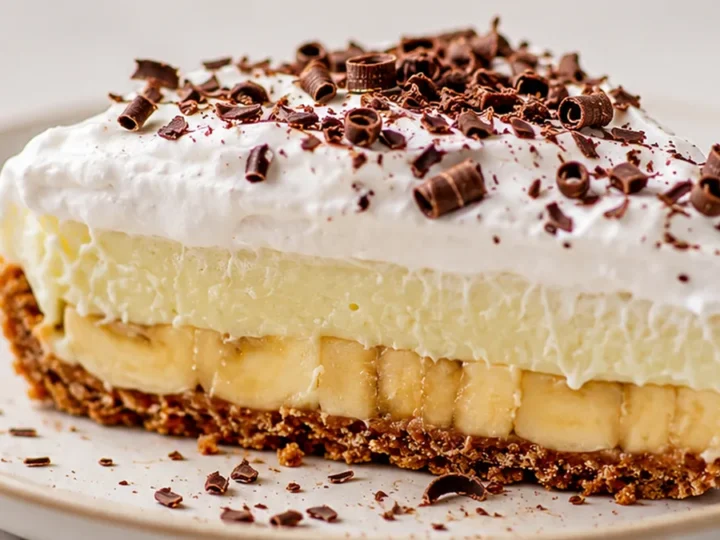 Dreamy Vegan Banana Cream Pie in 30 Mins!