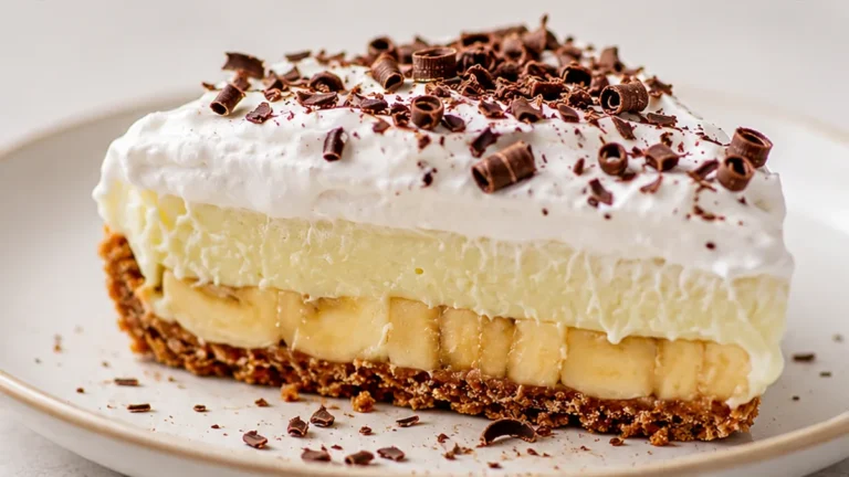Dreamy Vegan Banana Cream Pie in 30 Mins!