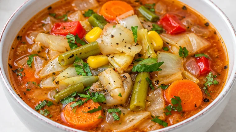 Vegan Detox Cabbage Soup