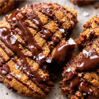 5-Ingredient Chocolate Almond Butter Cookies - 5 ingredient chocolate almond butter