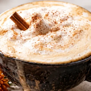 Cozy Coconut Pumpkin Spice Latte