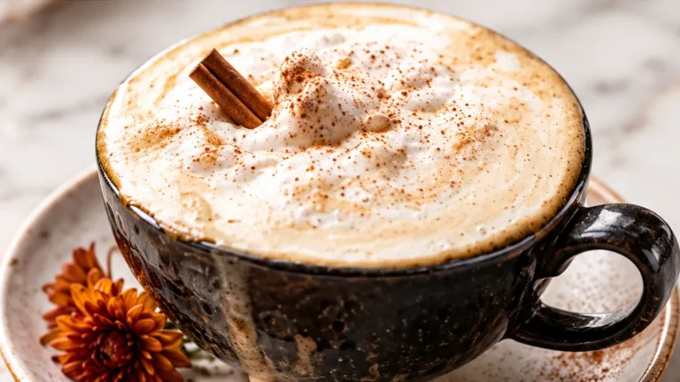 Cozy Coconut Pumpkin Spice Latte