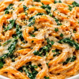 Creamy Sweet Potato Noodles: Comfort Food!