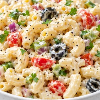 Creamy Vegan Pasta Salad Recipe