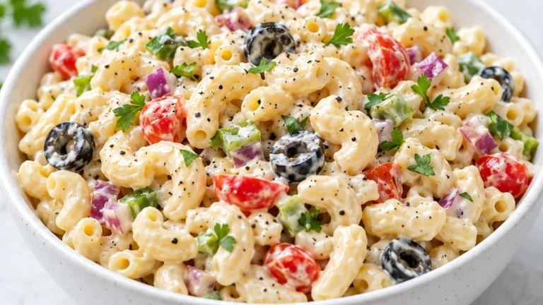 Creamy Vegan Pasta Salad Recipe