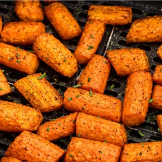 Crispy Air Fryer Carrots Side