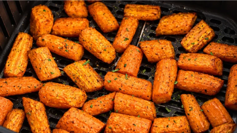 Crispy Air Fryer Carrots Side