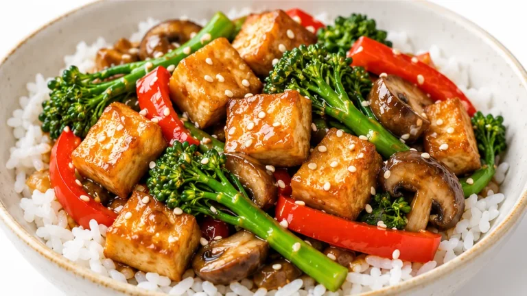 Crispy Tofu Stir-Fry
