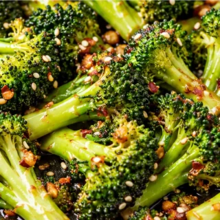 Sesame Broccoli Stir Fry - Sesame broccoli: Master this quick and easy 15-minute stir fry recipe. Tender-crisp broccoli coated in a savory, slightly sweet, and