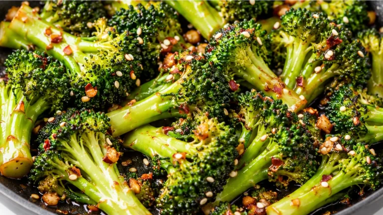 Sesame Broccoli Stir Fry