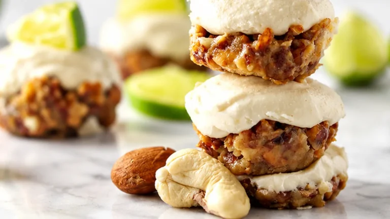 Vegan Key Lime Cheesecakes!
